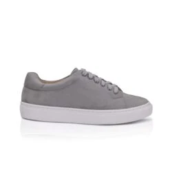 Perfect Bridal Madison Trainers – Grey Ultrasuede