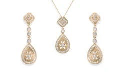 Ivory And Co Moonstruck Gold Pendant -Bridal Supply Store Moonstruck Gold P and E Main 1