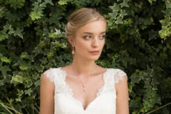 Ivory And Co Moonstruck Rose Earrings -Bridal Supply Store Moonstruck Rose Model 2