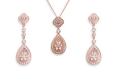 Ivory And Co Moonstruck Rose Earrings -Bridal Supply Store Moonstruck Rose P and E Main