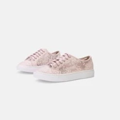 Perfect Bridal Oakley Sneakers – Blush -Bridal Supply Store Oakley Blush Pair 1 scaled 1