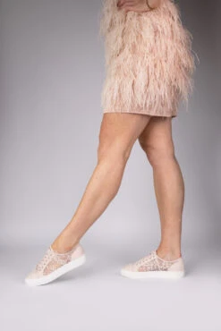 Perfect Bridal Oakley Sneakers – Blush -Bridal Supply Store Oakley blush1U8A0494 Edit