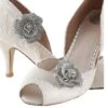 Perfect Bridal Peach Shoe Trim -Bridal Supply Store PBT012 1 2 1