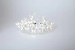Perfect Bridal Tiara – PBT5006 7 Perfect Bridal Tiara – PBT5006 -Bridal Supply Store PBT5006 292A1467 scaled 1