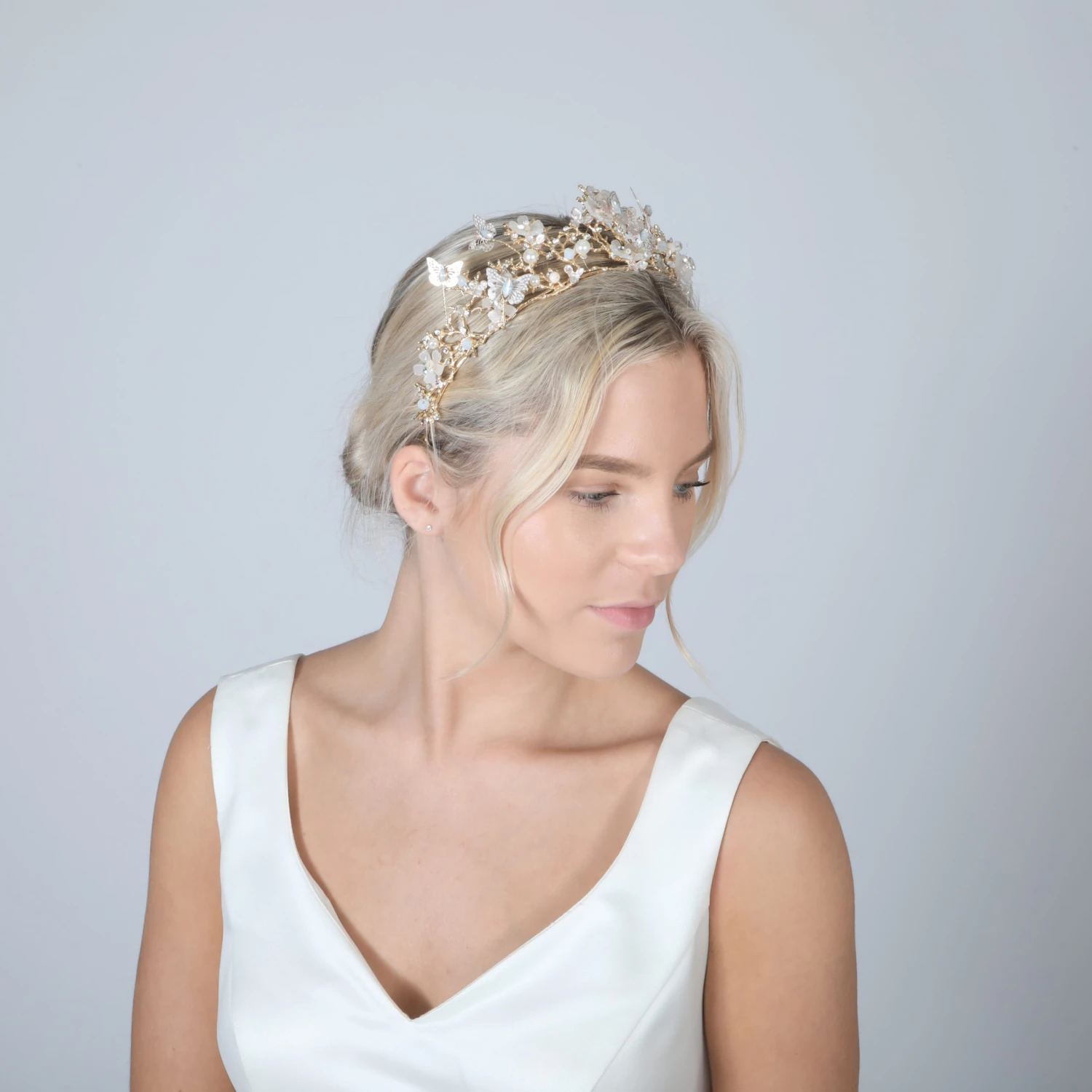 Perfect Bridal Tiara – PBT5010 4 Perfect Bridal Tiara – PBT5010 - Image 2