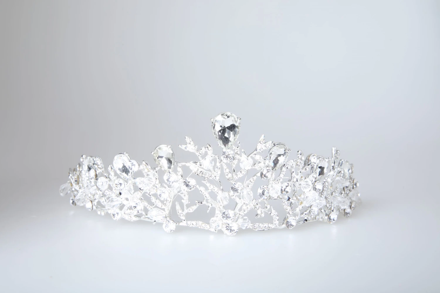 Perfect Bridal Tiara – PBT5013 4 Perfect Bridal Tiara – PBT5013 - Image 2