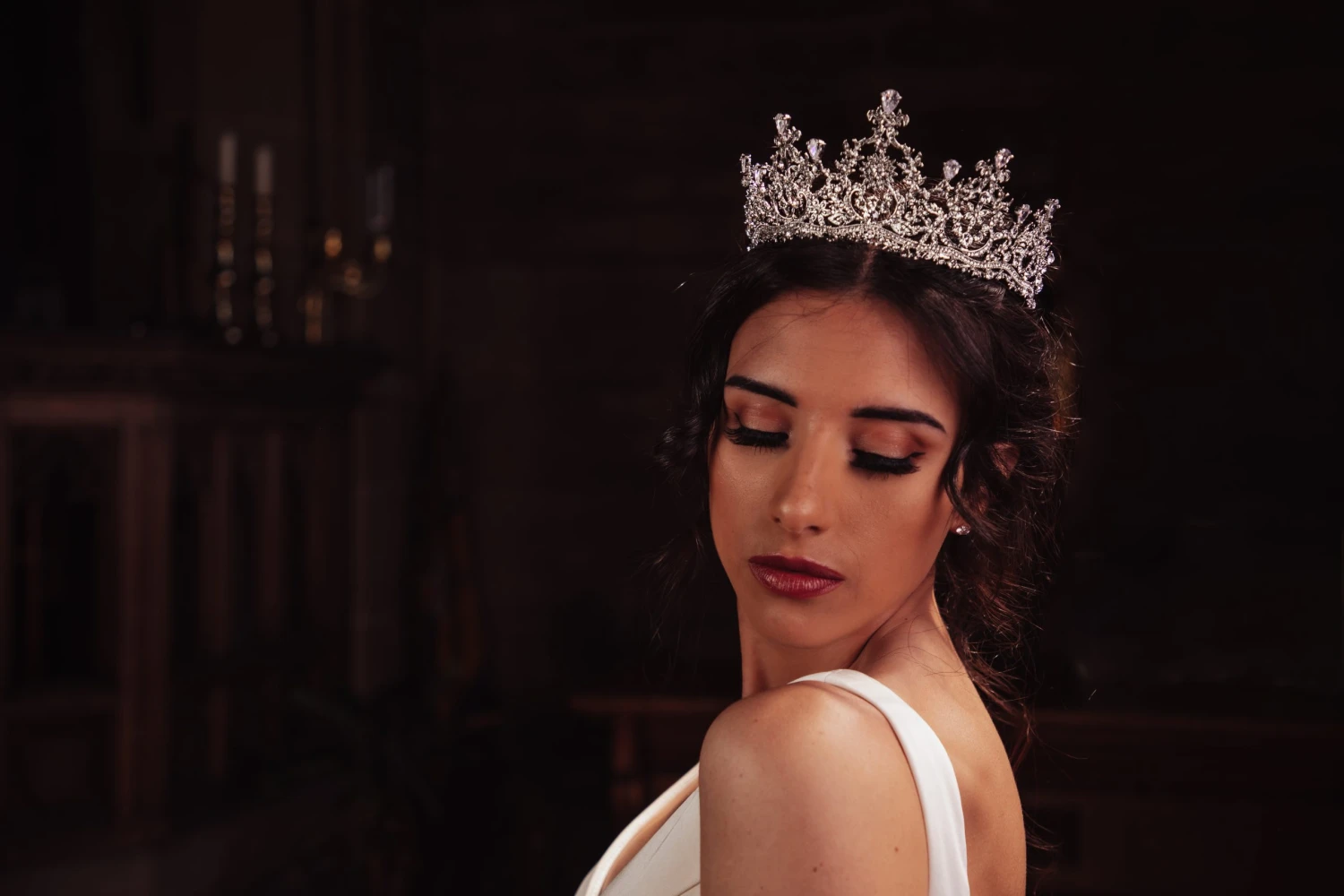 Perfect Bridal Crystal Filigree Tiara – PBT5015 5 Perfect Bridal Crystal Filigree Tiara – PBT5015 - Image 3