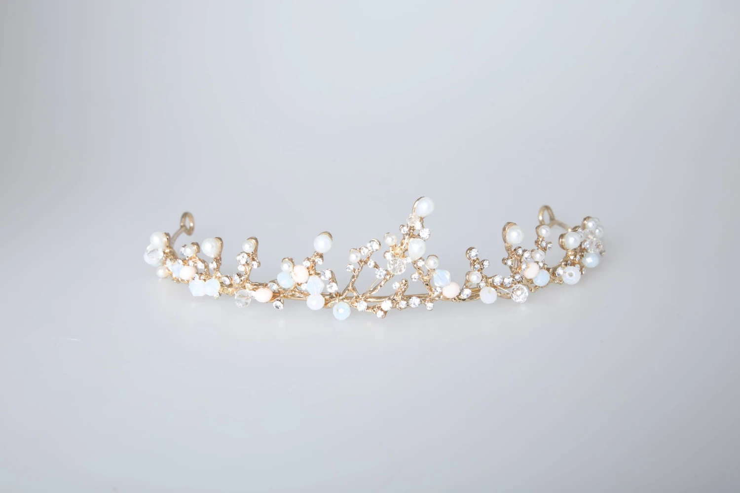 Perfect Bridal Low Crown – PBT5025 – Gold Tone 5 Perfect Bridal Low Crown – PBT5025 – Gold Tone - Image 3