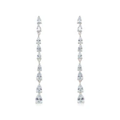 Ivory And Co Paris Silver Drop Earrings – Silver