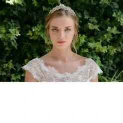 Ivory And Co Persphone Pearl Tiara -Bridal Supply Store Persephone Model 1 5 1