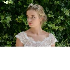 Ivory And Co Persphone Pearl Tiara -Bridal Supply Store Persephone Model 4 6 1