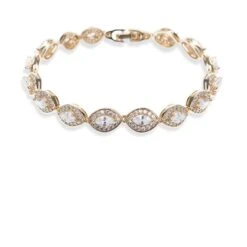 Ivory And Co Promise Gold Bracelet
