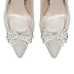 Rainbow Quinn Shoe Trim – Clear Crystal -Bridal Supply Store Quinn Shoe scaled 1