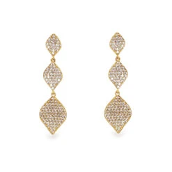 Ivory And Co Rochelle Gold Earrings