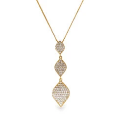 Ivory And Co Rochelle Gold Pendant