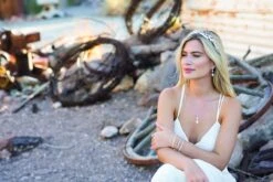 Ivory And Co Rochelle Pendant – Silver -Bridal Supply Store Rochelle Silver scaled 1