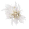 Seraphina Gold Feather Bridal Clip -Bridal Supply Store Seraphina gold feather bridal hair flower