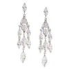 Sicily Crystal Waterfall Earrings 1 Sicily Crystal Waterfall Earrings -Bridal Supply Store Sicily Crystal Teardrop waterfall earrings EJE154
