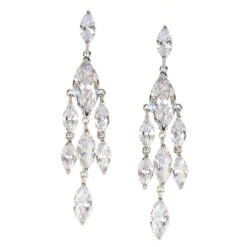 Sicily Crystal Waterfall Earrings