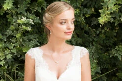 Ivory And Co Sorbonne Gold Earrings -Bridal Supply Store Sorbonne P and E Gold Model 2