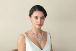 Ivory And Co Starry Night Earrings -Bridal Supply Store Starry night model 1