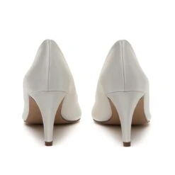 Rainbow Club Stella -Bridal Supply Store Stella Ivory Satin Silver Fine Shimmer Back scaled 1