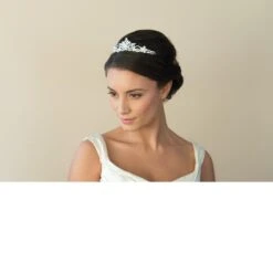 Ivory And Co Stephanie Tiara -Bridal Supply Store Stephanie model 4 7 1