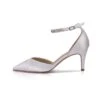 Perfect Bridal Summer Shoes – Ivory Satin -Bridal Supply Store Summer scaled 1