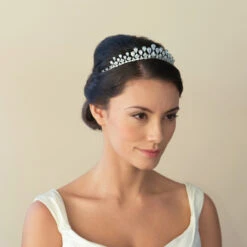 Ivory And Co Teardrop Tiara -Bridal Supply Store Swarovski crystal 1 teardrop tiara 1