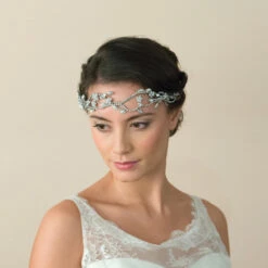 Ivory And Co Daphne Vine Headband -Bridal Supply Store Swarovski crystal daphne 1 vine headband 7 1