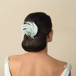 Ivory And Co Lana Bridal Clip -Bridal Supply Store Swarovski crystal lana 1 bridal clip