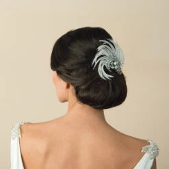 Ivory And Co Lana Bridal Clip -Bridal Supply Store Swarovski crystal lana 3 bridal clip