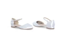 Perfect Bridal Verity Shoes – Ivory Satin -Bridal Supply Store Verity Satin 292A0707 scaled 1