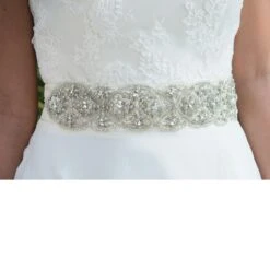 Ivory And Co Vintage Crystal Sash 8 Ivory And Co Vintage Crystal Sash -Bridal Supply Store Vintage Crystal Sash Model 2 6 1