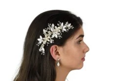 Windsor Yvonne Hair Clip Silver – WF533