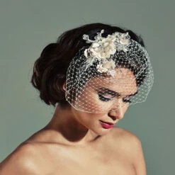 Joyce Jackson Afonwen Birdcage Veil