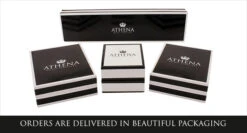 Athena Crystal Chic Bridal Necklace Set -Bridal Supply Store athenapackaging 60