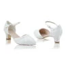 Perfect Bridal Ingrid Shoes – Ivory Lace – Size UK6 (Euro 39) -Bridal Supply Store ingrid lace pair web 1