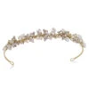 Ivory And Co Courtney Gold Headband -Bridal Supply Store ivory and co courtney gold pearl and crystal alice headband 1