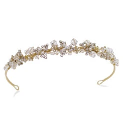 Ivory And Co Courtney Gold Headband