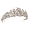 Ivory And Co Esmerelda Gold Tiara -Bridal Supply Store ivory and co esmerelda gold pearl and crystal bridal tiara