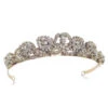 Ivory And Co Godiva Gold Tiara -Bridal Supply Store ivory and co godiva deco gold bridal tiara 1 1