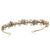 Ivory And Co Tilly Gold Headband -Bridal Supply Store ivory and co tilly gold crystal and beaded bridal headband 1 1