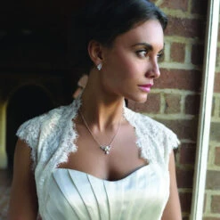 Ivory And Co Portofino Earrings -Bridal Supply Store ivory and co portofino pendant studs2 1