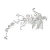 Ivory And Co Silver Scroll Pearl Bridal Comb