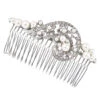 Rainbow Club Sorrel Bridal Comb -Bridal Supply Store rainbow club sorrel pearl bridal comb