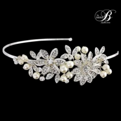 Sass B Scarlett Headband – Silver -Bridal Supply Store rsz 0 400 3623 2 1