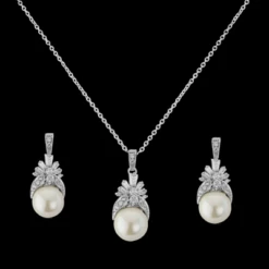 CZ Collection Regal Crystal Necklace Set -Bridal Supply Store rsz 0 400 3803 1