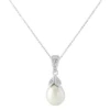 CZ Collection Classic Pearl Necklace – Ivory -Bridal Supply Store rsz 0 400 3854