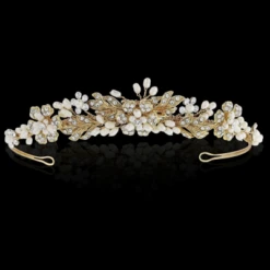 Sass B Bethany Crystal Luxe Tiara – Gold -Bridal Supply Store rsz 0 400 3974 2
